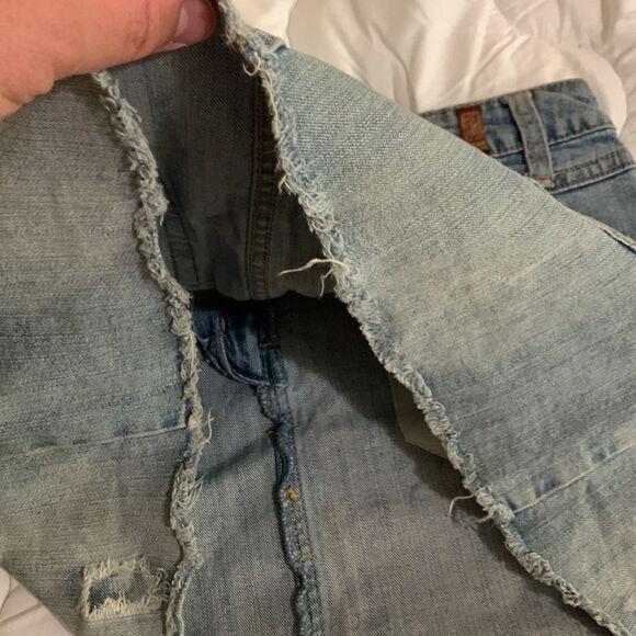 ZD Mini Skirt Altered Jeans. Size 11 - Picture 14 of 14